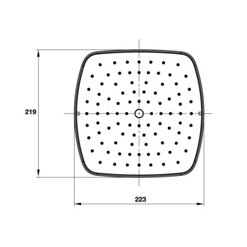 Sen đầu gắn trần Airsense Hafele 485.60.615 - 5