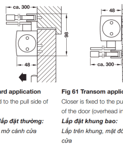 Cùi chỏ hơi Geze 120kg có dừng 931.16.929 - 5