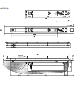 Cùi chỏ hơi âm Hafele 130kg không dừng 931.84.005 - 7