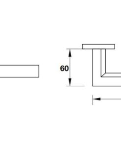 Tay nắm gạt Häfele 903.99.033 - 6 Tay nắm gạt Häfele 903.99.033 - 5