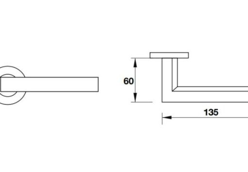 Tay nắm gạt Häfele 903.99.033 - 3