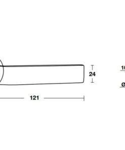 Tay nắm gạt BAUMA BM055 905.99.086 - 6 Tay nắm gạt BAUMA BM055 905.99.086 - 5