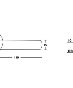 Tay nắm gạt BAUMA BM066 905.99.089 - 6 Tay nắm gạt BAUMA BM066 905.99.089 - 5