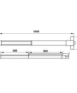 Thanh thoát hiểm Inox 316 Hafele 911.52.151 - 6 Thanh thoát hiểm Inox 316 Hafele 911.52.151 - 5