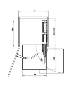 Tủ đồ khô 6 tầng KARA VARIO 600mm Hafele 595.82.815 - 14 Tủ đồ khô 6 tầng KARA VARIO 600mm Hafele 595.82.815 - 13