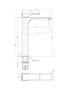Vòi lavabo Regal 250 Häfele 495.61.121 - 5