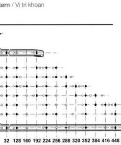 Ray bánh xe dài 300 mm Hafele 431.16.701 - 9