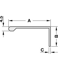 Tay nắm dạng thanh nhôm mạ màu đen mờ Hafele 126.14.304 - 6 Tay nắm dạng thanh nhôm mạ màu đen mờ Hafele 126.14.304 - 5