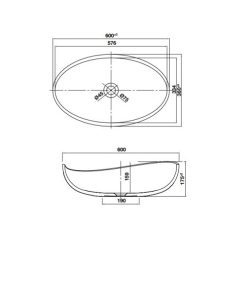 Chậu đặt bàn HVN2013 588.87.402 - 6 Chậu đặt bàn HVN2013 588.87.402 - 5