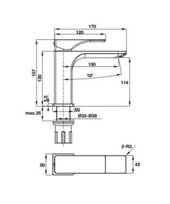 Vòi trộn REGAL 110 495.61.120 - 6 Vòi trộn REGAL 110 495.61.120 - 5