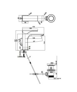 Vòi trộn REGAL 110 có bộ xả kéo HAFELE 589.78.000 - 5