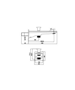 Vòi xả bồn 2 đường nước 160 Kobe chrome 589.15.061 - 6 Vòi xả bồn 2 đường nước 160 Kobe chrome 589.15.061 - 5