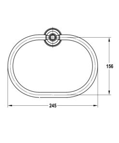 Vòng treo khăn Kyoto 580.57.012 - 5