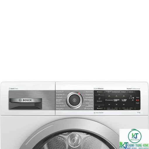 MÁY SẤY BOSCH WTX87E40 HEATPUMP 9KG - 5