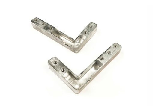 Bas nối sử dụng với khung nhôm cho bản lề âm cửa mở phải Hafele 342.79.717 - 1
