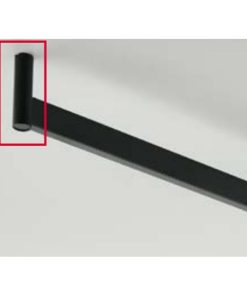 Bas treo cuối, cho giá treo quần áo vuông Hafele 804.21.199 - 6 Bas treo cuối, cho giá treo quần áo vuông Hafele 804.21.199 - 5