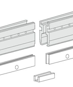 Bộ phụ kiện kẹp kính Silent 100/G 10mm 940.60.023