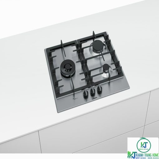 BẾP GAS BOSCH SERIE 6 PCC6A5B90 3 VÙNG NẤU THÉP KHÔNG GỈ - 9