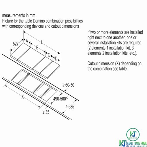 BẾP GAS DOMINO BOSCH PRA3A6D70 SERIE 8 KÍNH ĐEN CERAMIC - 25