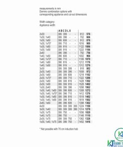 BẾP GAS DOMINO BOSCH PRA3A6D70 SERIE 8 KÍNH ĐEN CERAMIC - 39