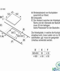 BẾP TỪ BOSCH 60CM SERIE 6 PIE631FB1E BỐN VÙNG NẤU - 27