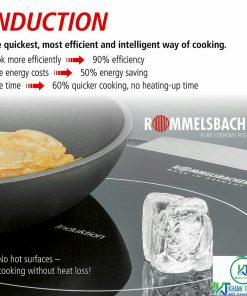 BẾP TỪ ĐÔI ROMMELSBACHER CT 3410/IN CẢM ỨNG 3400W - 9