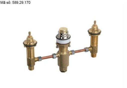 Bộ âm cho Bộ trộn bồn tắm 3 lỗ Hansgrohe 589.29.170 - 1