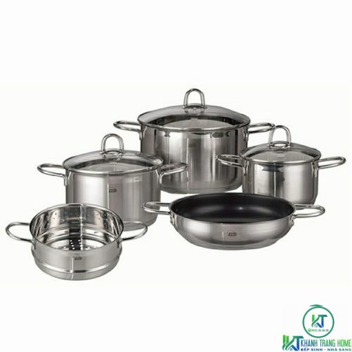 BỘ XOONG NỒI INOX ELO NEW SMARAGD 5 CHIẾC - 1