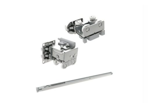 Bộ phụ kiện cho 1 cặp cửa trượt xếp Hafele 401.30.009 - 1