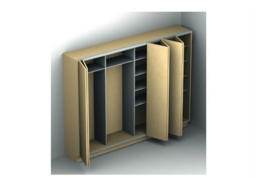 Bộ phụ kiện cho 2 cặp cửa Hafele 409.61.000 - 1