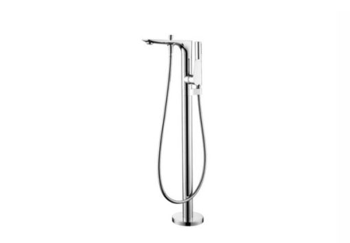 Bộ trộn bồn tắm đặt sàn Kobe chrome 589.15.120 - 1