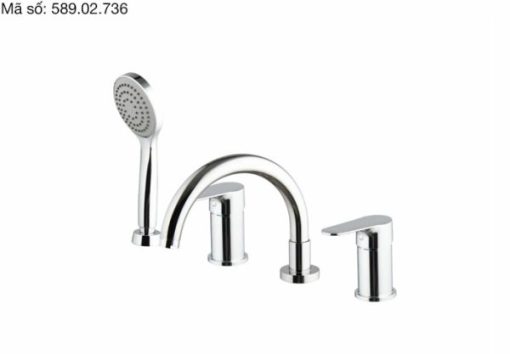 Bộ trộn bồn tắm 4 lỗ Active Hafele 589.02.736 - 1