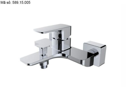 Bộ trộn nổi 2 đường nước Kobe chrome HAFELE 589.15.005 - 1