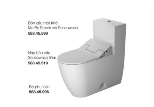 Bồn cầu một khối Me By Starck với Sensowash 588.46.412 - 1