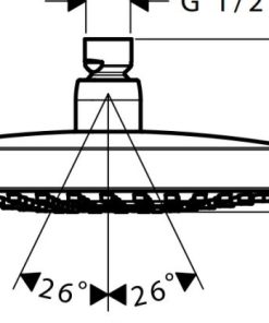 Sen đầu Croma Select E – Màu chrome Hansgrohe 589.52.308 - 6 Sen đầu Croma Select E – Màu chrome Hansgrohe 589.52.308 - 5