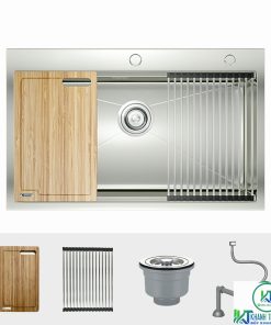 CHẬU RỬA CHÉN BÁT KONOX WORKSTATION TOPMOUNT SINK KN8050TS - 12 CHẬU RỬA CHÉN BÁT KONOX WORKSTATION TOPMOUNT SINK KN8050TS - 11