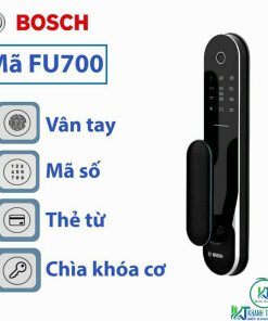 KHÓA ĐIỆN TỬ BOSCH FU700 FUSION SMART LOCK - Màu sắc: Đen nhám - 26 KHÓA ĐIỆN TỬ BOSCH FU700 FUSION SMART LOCK - Màu sắc: Đen nhám - 25