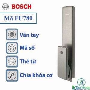 KHÓA ĐIỆN TỬ BOSCH FU780 FUSION SMART LOCK - Màu sắc: Đen - 27