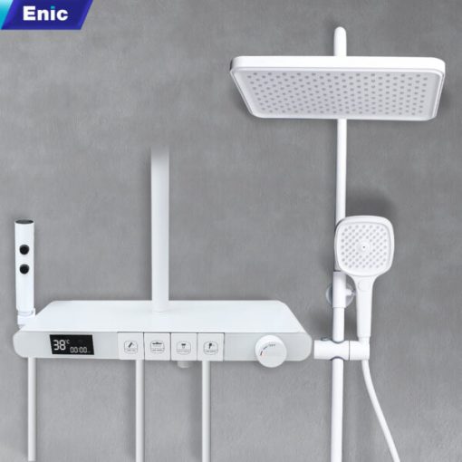 Bộ sen tắm cao cấp Enic TX - MÀU TRẮNG - 1