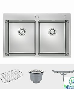 CHẬU RỬA CHÉN BÁT KONOX TOPMOUNT UNICO 7650 - 9