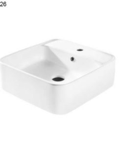 Chậu sứ đặt bàn Hafele 588.84.026