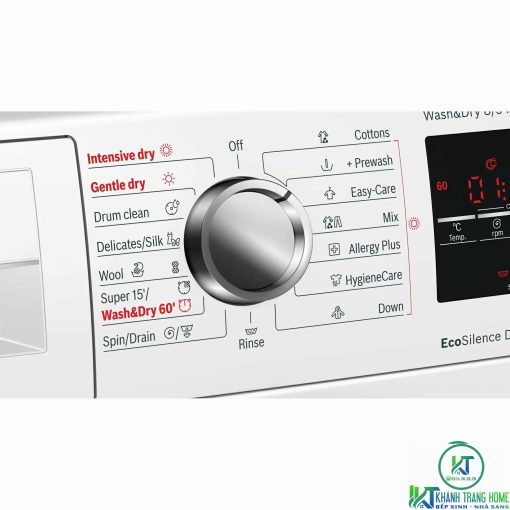 Máy giặt kết hợp sấy 8kg/5kg WVG30462SG - 5