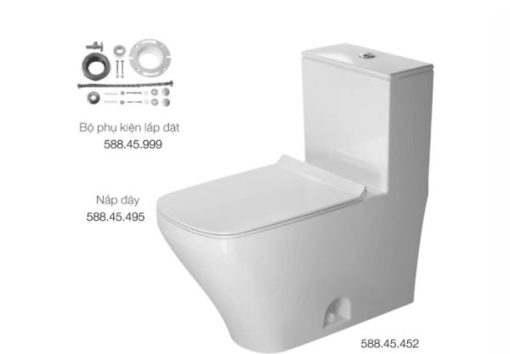 Bồn cầu một khối Durastyle 588.45.459 - 1
