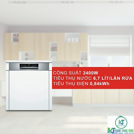 MÁY RỬA BÁT BOSCH SERIE 6 SMI6ECS93E BÁN ÂM - 21