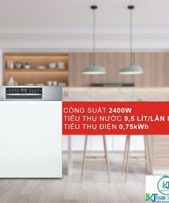 MÁY RỬA BÁT BOSCH SERIE 6 SMI6ZCS49E BÁN ÂM SẤY ZEOLITH - 60 MÁY RỬA BÁT BOSCH SERIE 6 SMI6ZCS49E BÁN ÂM SẤY ZEOLITH - 59