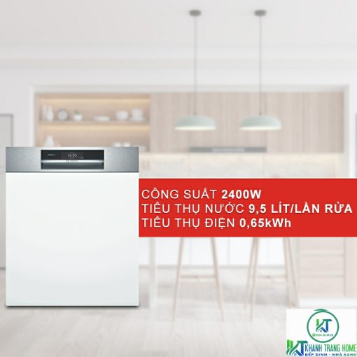 MÁY RỬA BÁT BOSCH SERIE 8 SMI8YCS01E BÁN ÂM SẤY ZEOLITH - 21