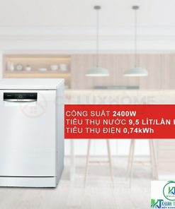 MÁY RỬA BÁT BOSCH ĐỘC LẬP SMS88TW02M SERIE 8 SẤY ZEOLITH - 40 MÁY RỬA BÁT BOSCH ĐỘC LẬP SMS88TW02M SERIE 8 SẤY ZEOLITH - 39