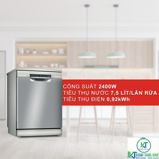 MÁY RỬA BÁT ĐỘC LẬP BOSCH SMS4HTI45E SERIE 4 12 BỘ - 11