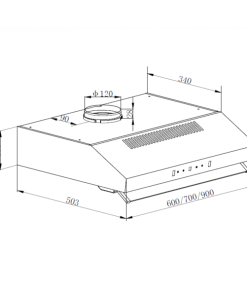 Máy hút mùi cổ điển Maadela MH-70CST - 17