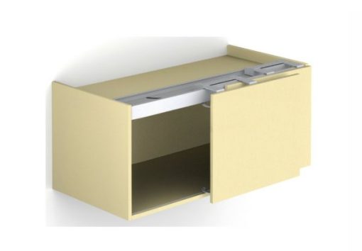 Cửa trượt bằng mặt cho tủ rộng 2000 mm Hafele 406.11.225 - 1